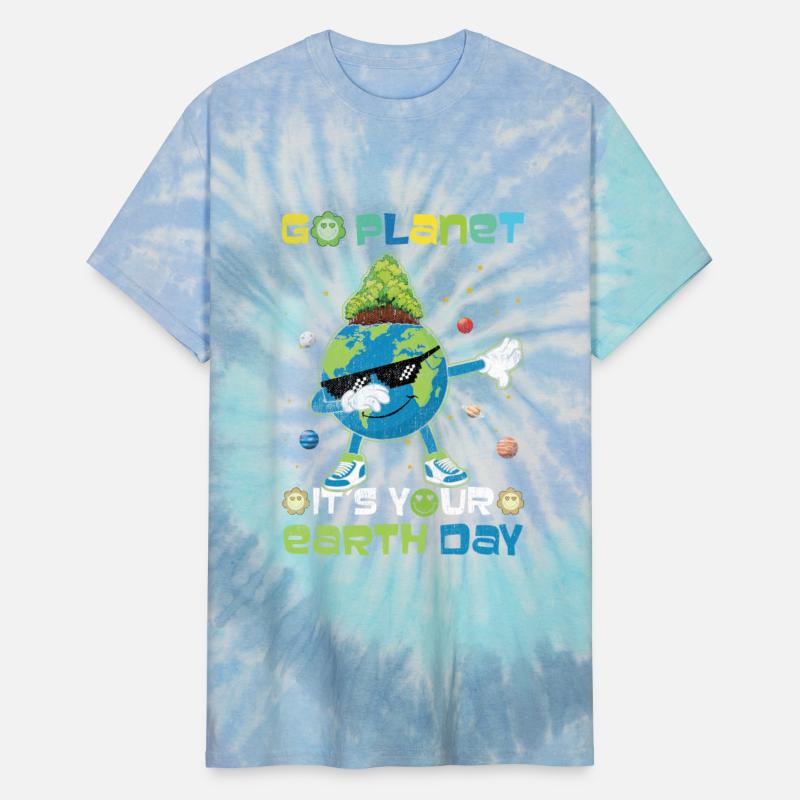 Go Planet It's Your Earth Day Dab Dabbing Planet