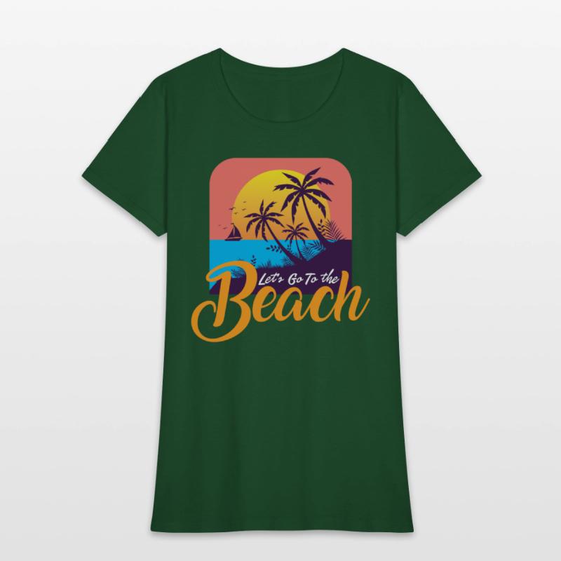 Go To The Beach Vacation Surfer