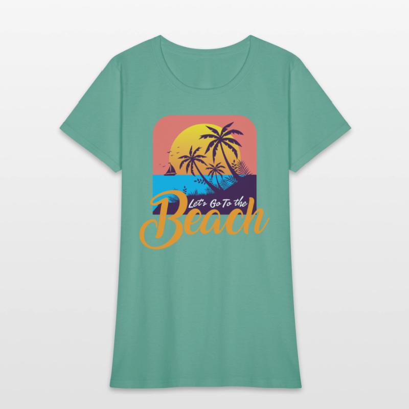 Go To The Beach Vacation Surfer