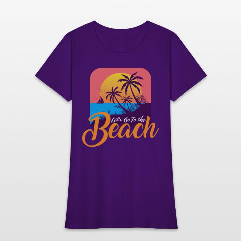 Go To The Beach Vacation Surfer