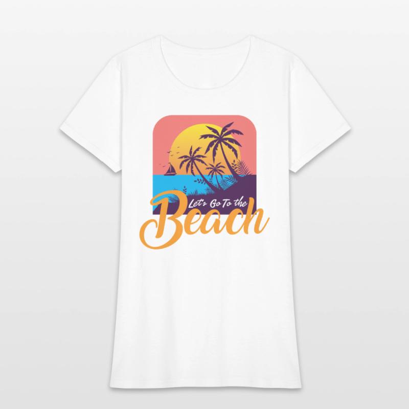 Go To The Beach Vacation Surfer