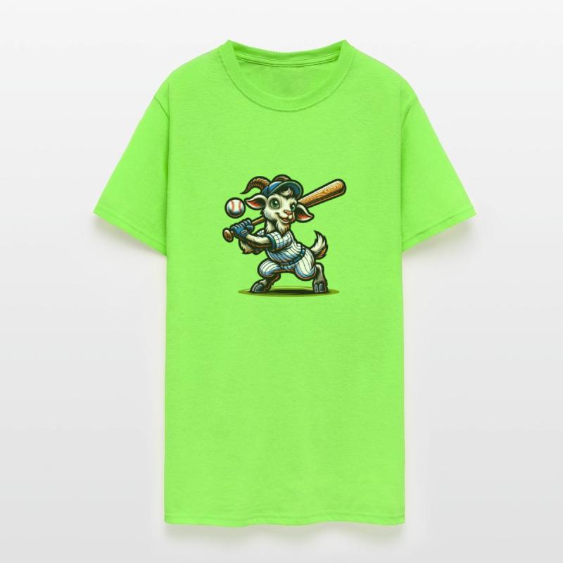 Goat Baseball & Softball Team Spirit Design