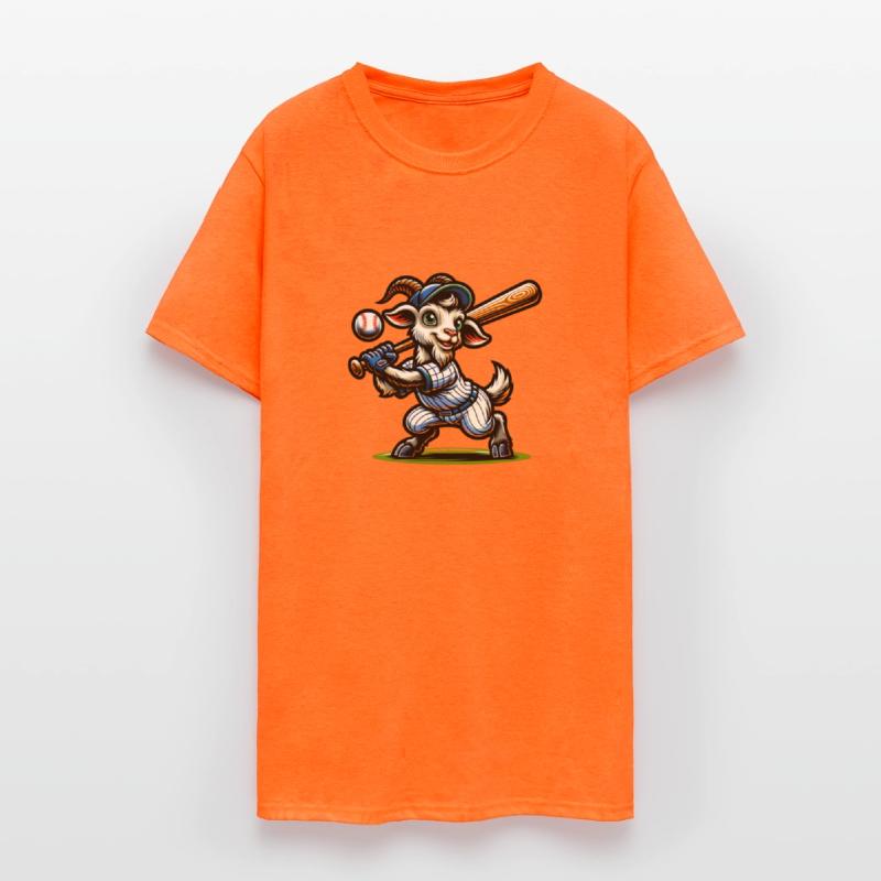 Goat Baseball & Softball Team Spirit Design