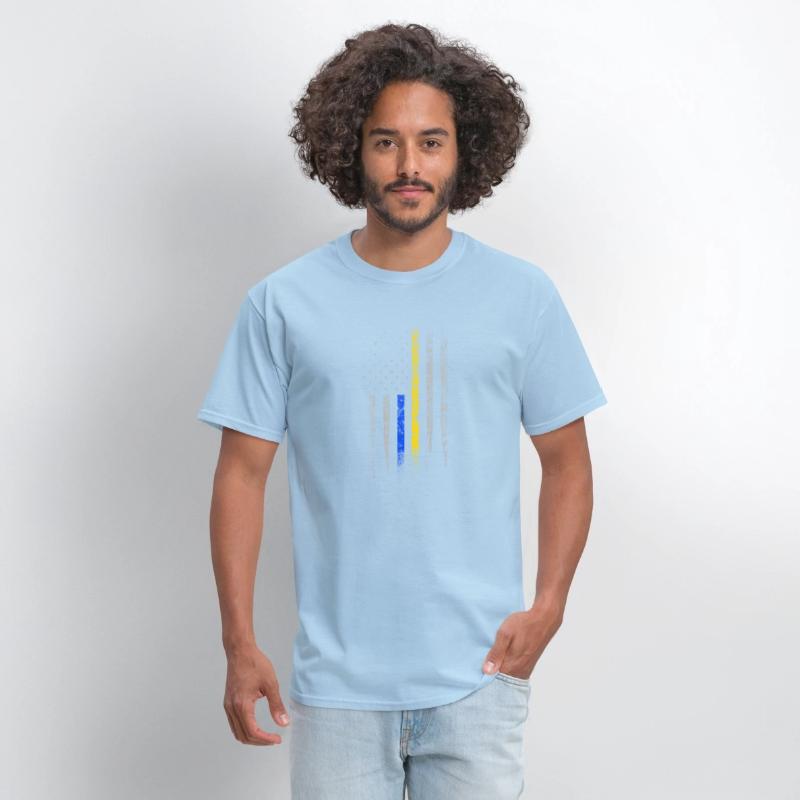 Gold Blue Line 911 Police Dispatcher First