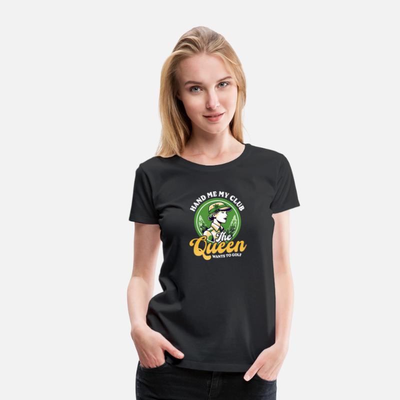 Golfing Mom Hand My Club Queen Wants Golf