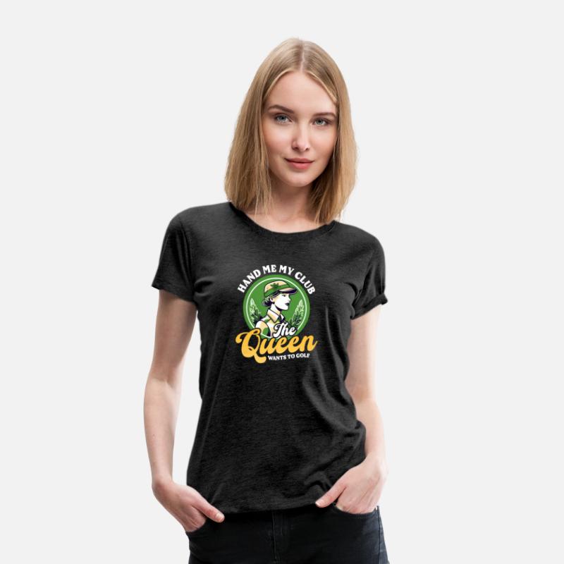 Golfing Mom Hand My Club Queen Wants Golf