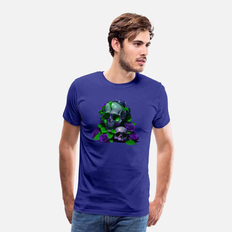 Gothic Elegance Meets Urban Flair: Green and Viole