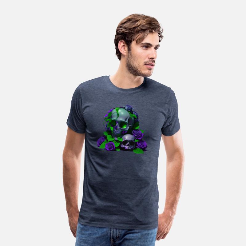 Gothic Elegance Meets Urban Flair: Green and Viole