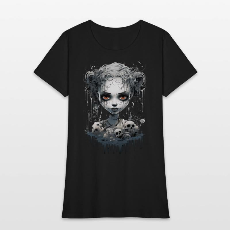 Gothic Girl Halloween Fantasy Dark