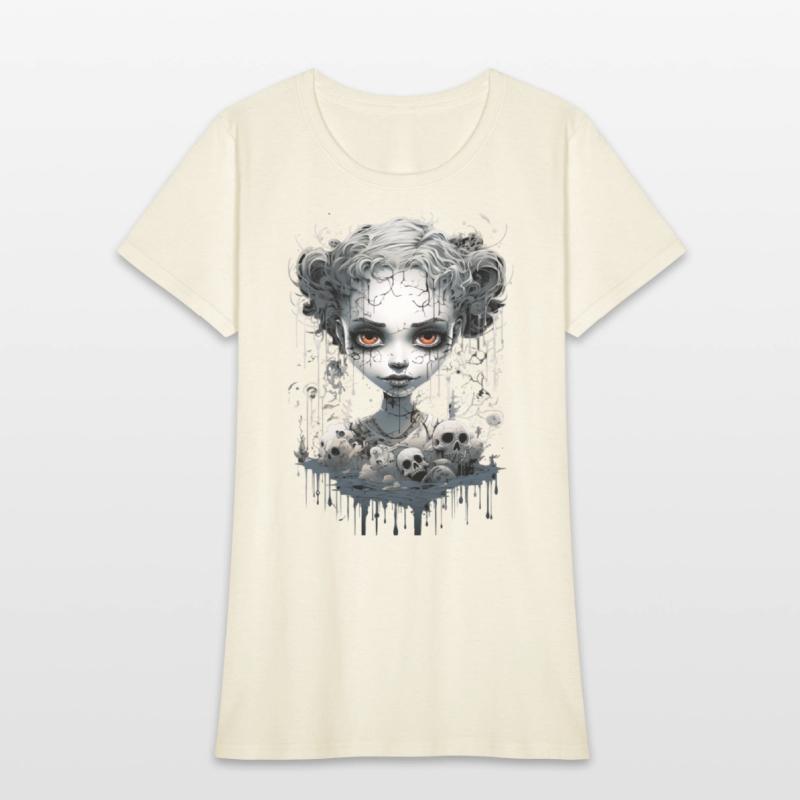 Gothic Girl Halloween Fantasy Dark
