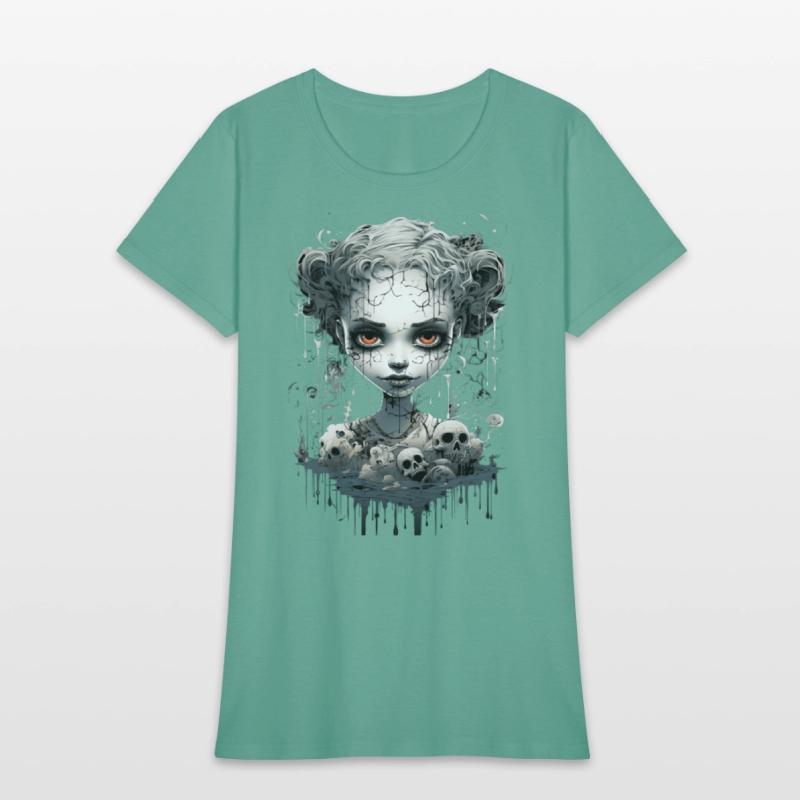 Gothic Girl Halloween Fantasy Dark