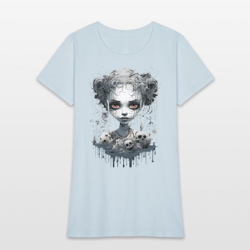 Gothic Girl Halloween Fantasy Dark
