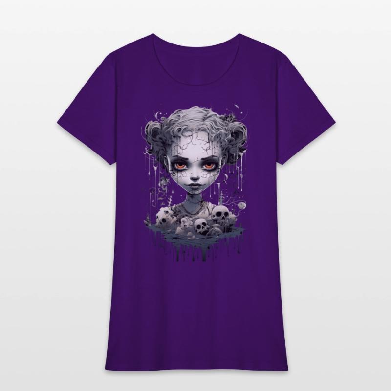 Gothic Girl Halloween Fantasy Dark
