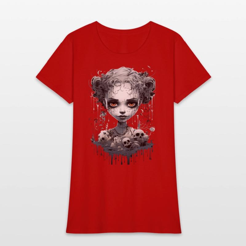 Gothic Girl Halloween Fantasy Dark