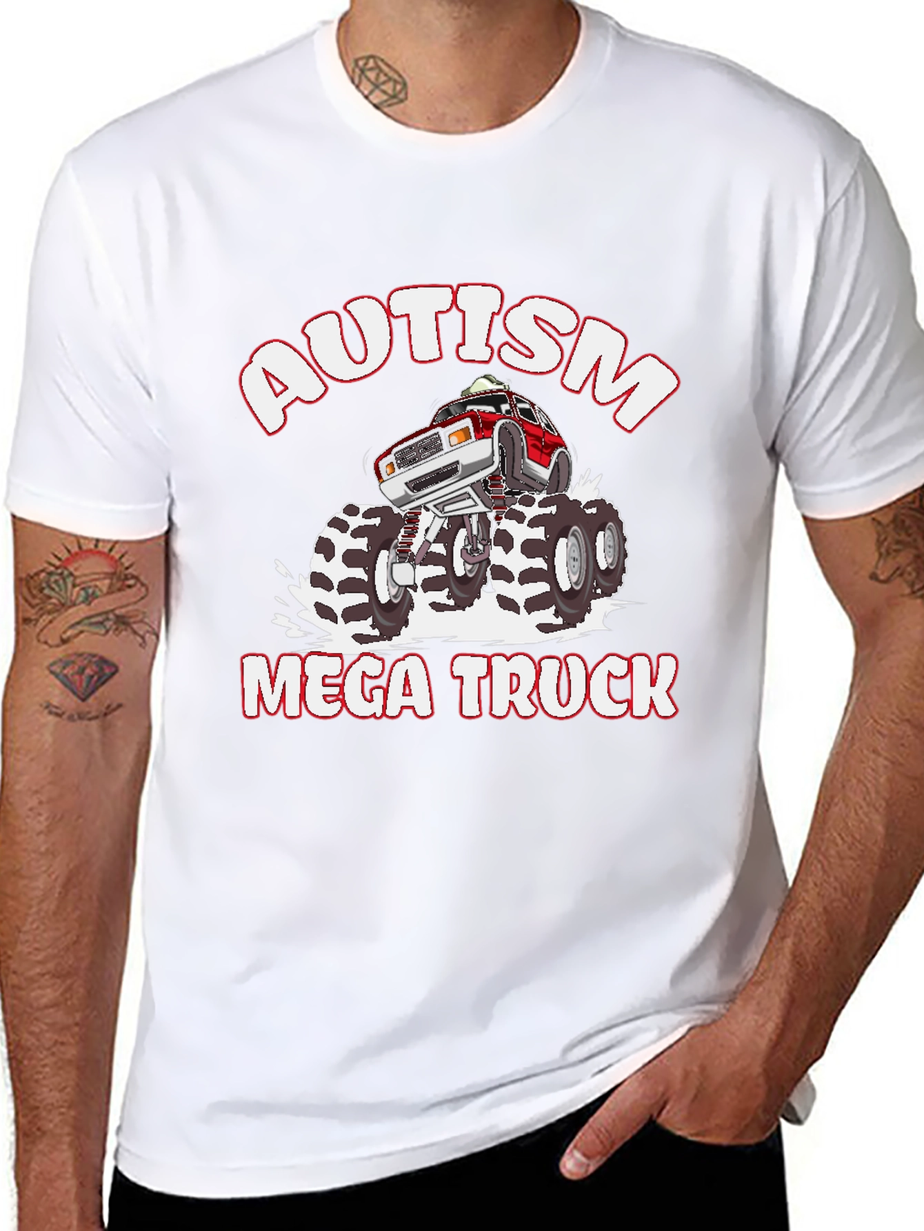 Autism Mega Truck T-Shirt