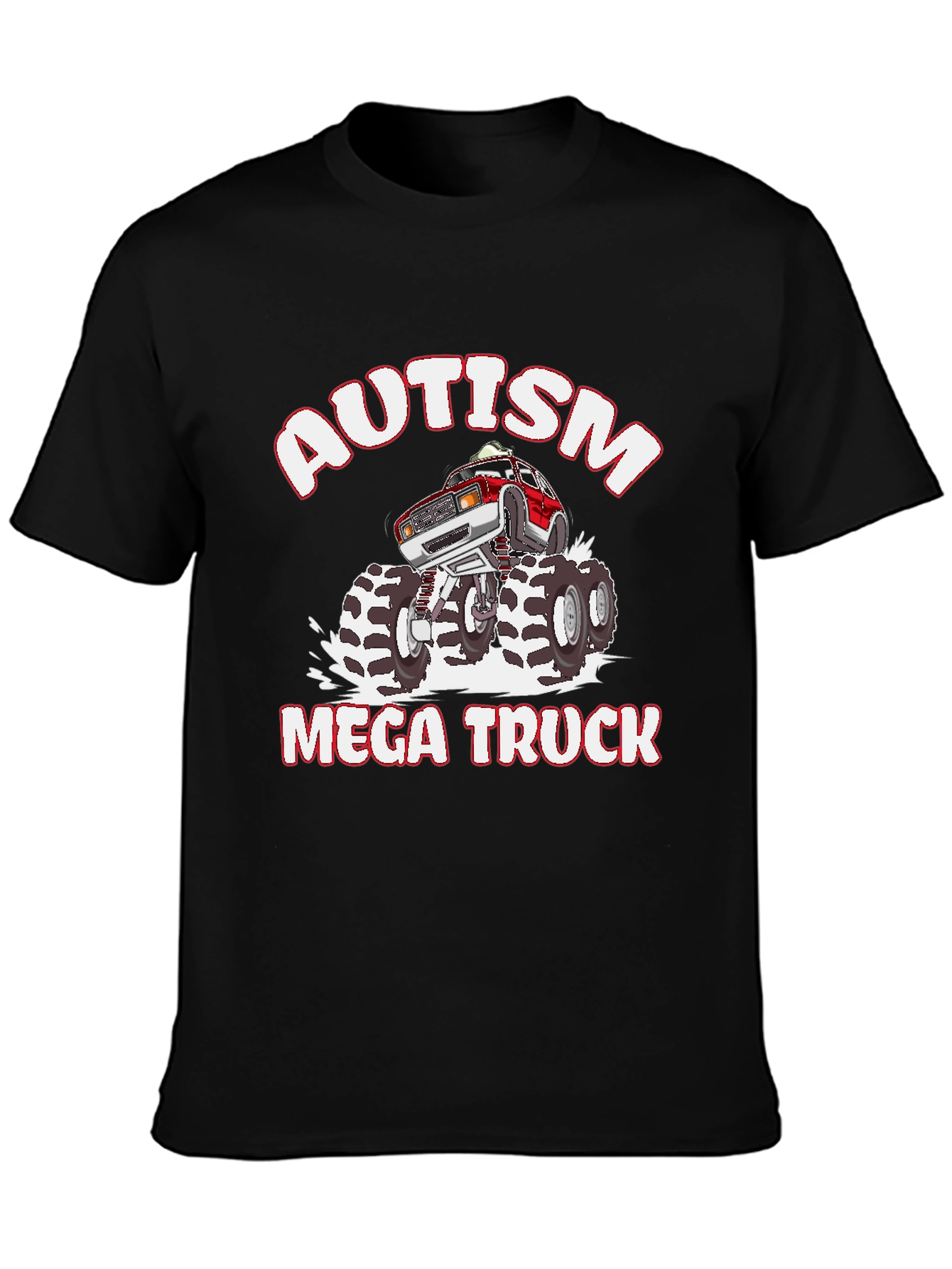 Autism Mega Truck T-Shirt