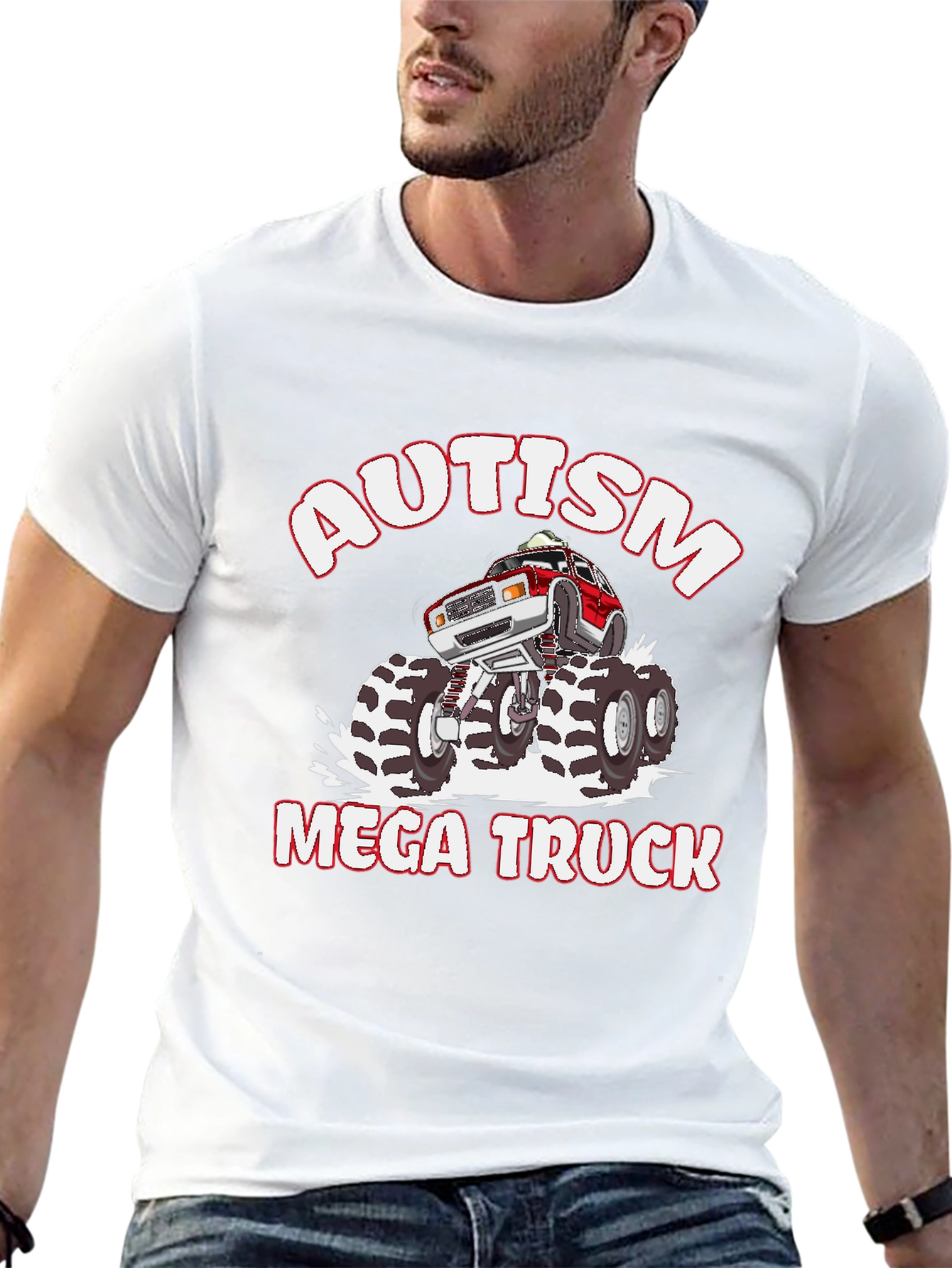 Autism Mega Truck T-Shirt