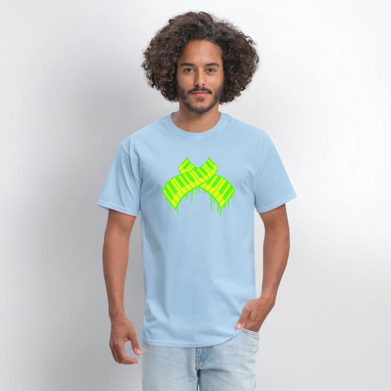 Graffiti Drops Grand Piano Synthesizer Keyboard DJ