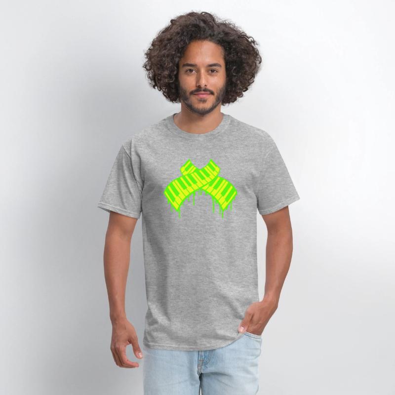 Graffiti Drops Grand Piano Synthesizer Keyboard DJ