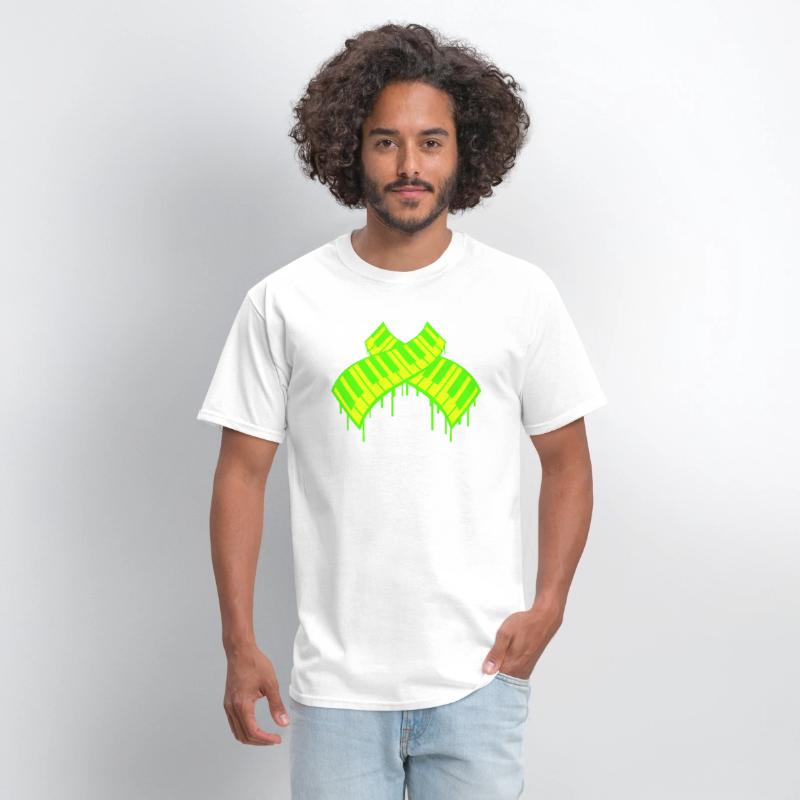 Graffiti Drops Grand Piano Synthesizer Keyboard DJ