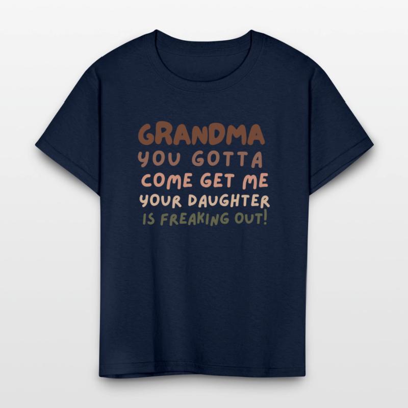 Grandma please come your daughter is freaking out
