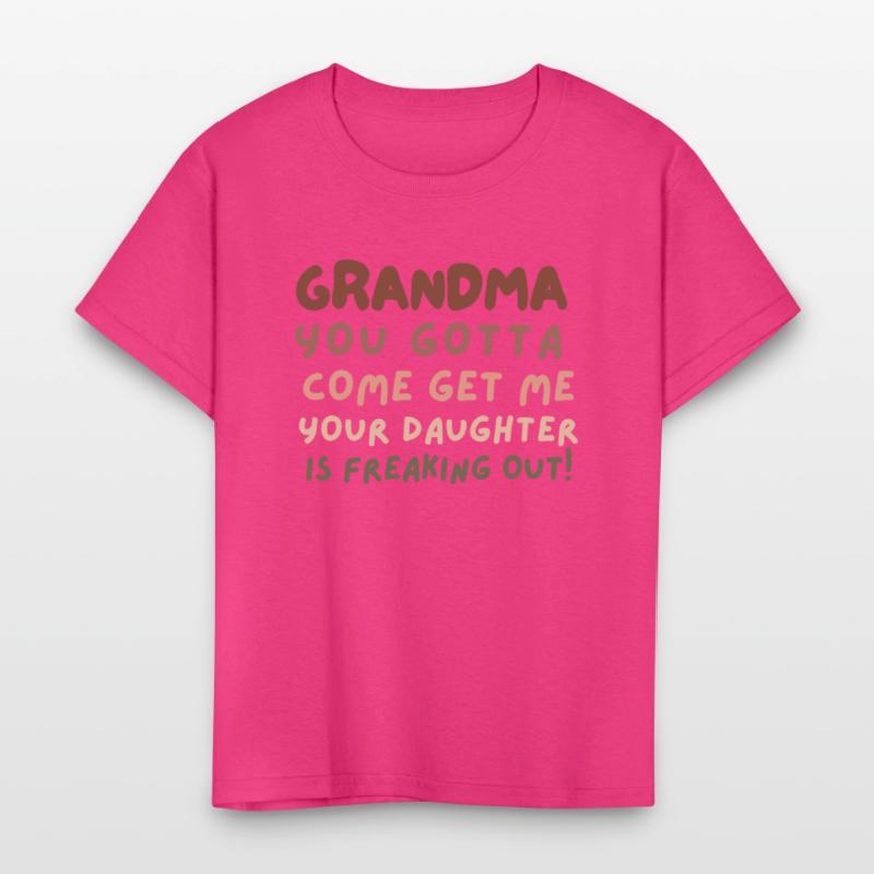 Grandma please come your daughter is freaking out