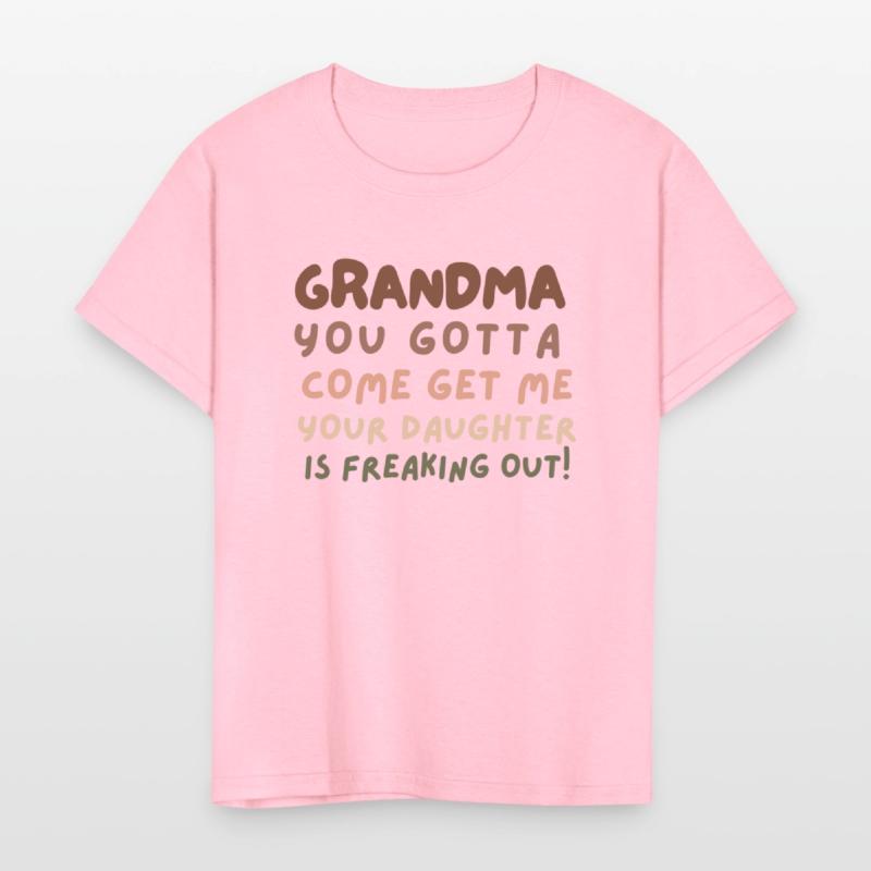 Grandma please come your daughter is freaking out