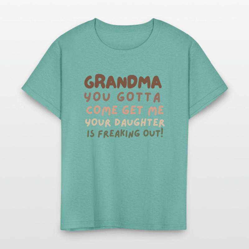 Grandma please come your daughter is freaking out