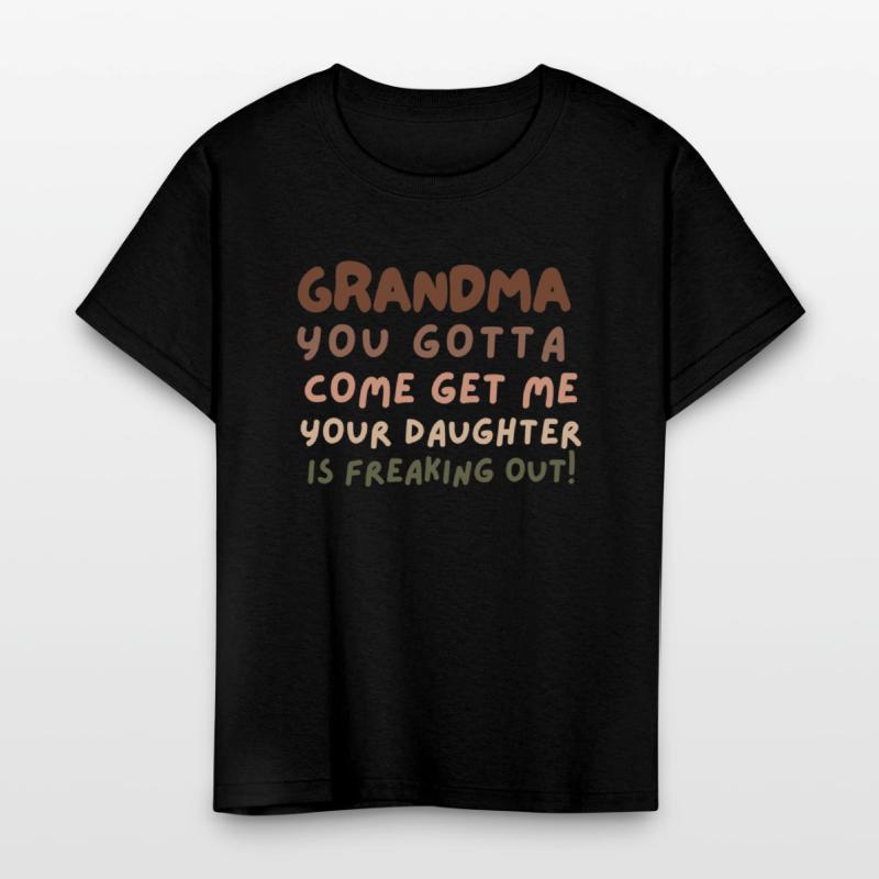 Grandma please come your daughter is freaking out