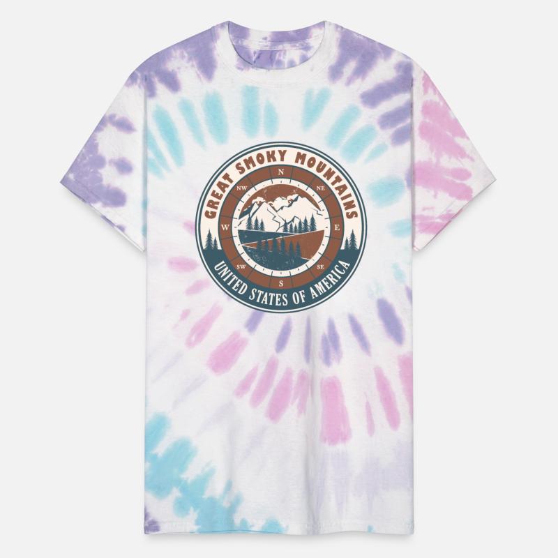 Great Smoky Mountains United States Vintage Hiking