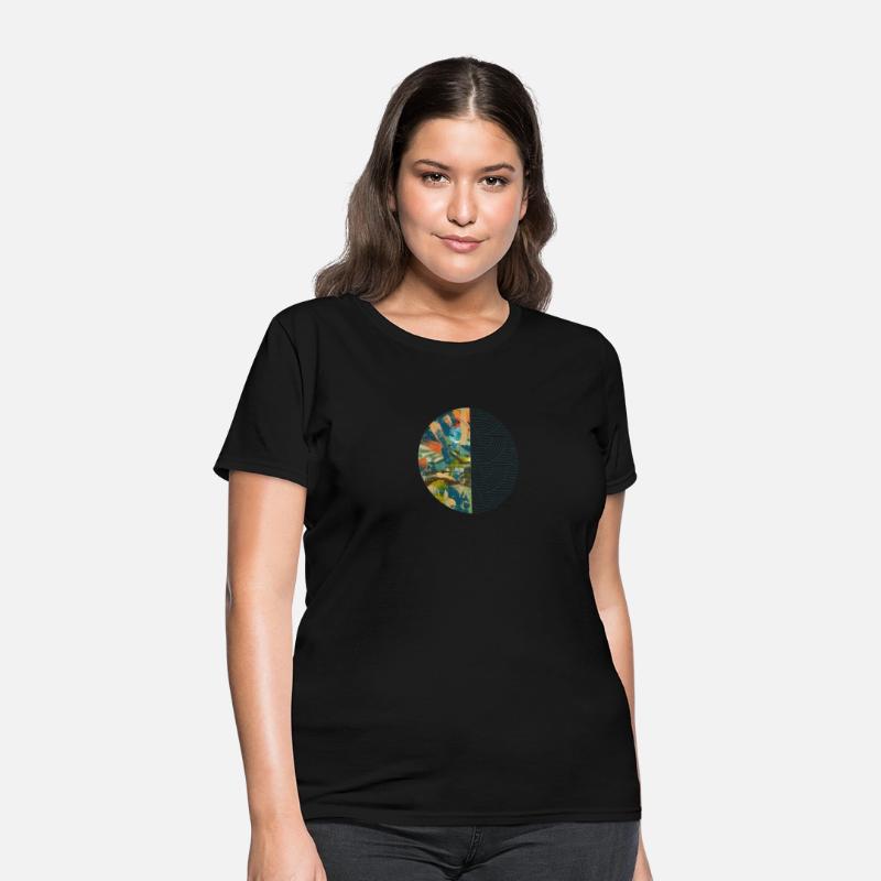 Green Organic Duality Minimalist Abstract Geometry