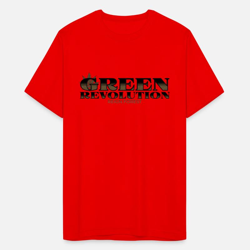 Green Revolution Highdea Funny Graphic Tee T Shirt