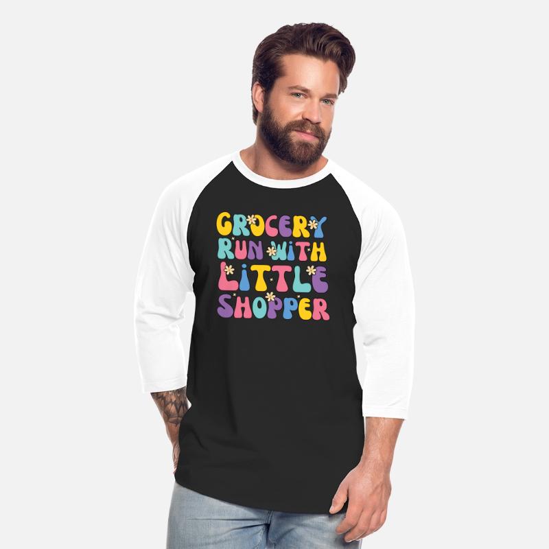 Grocery run with little shopper funny parents gift