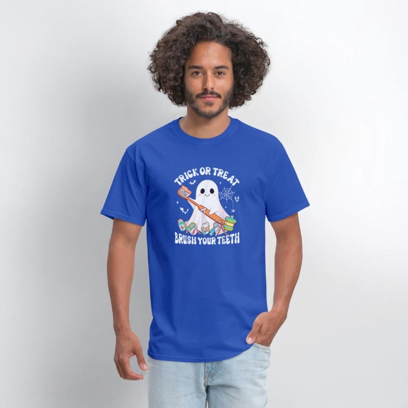 Groovy Halloween Trick Or Treat Brush Your Teeth D