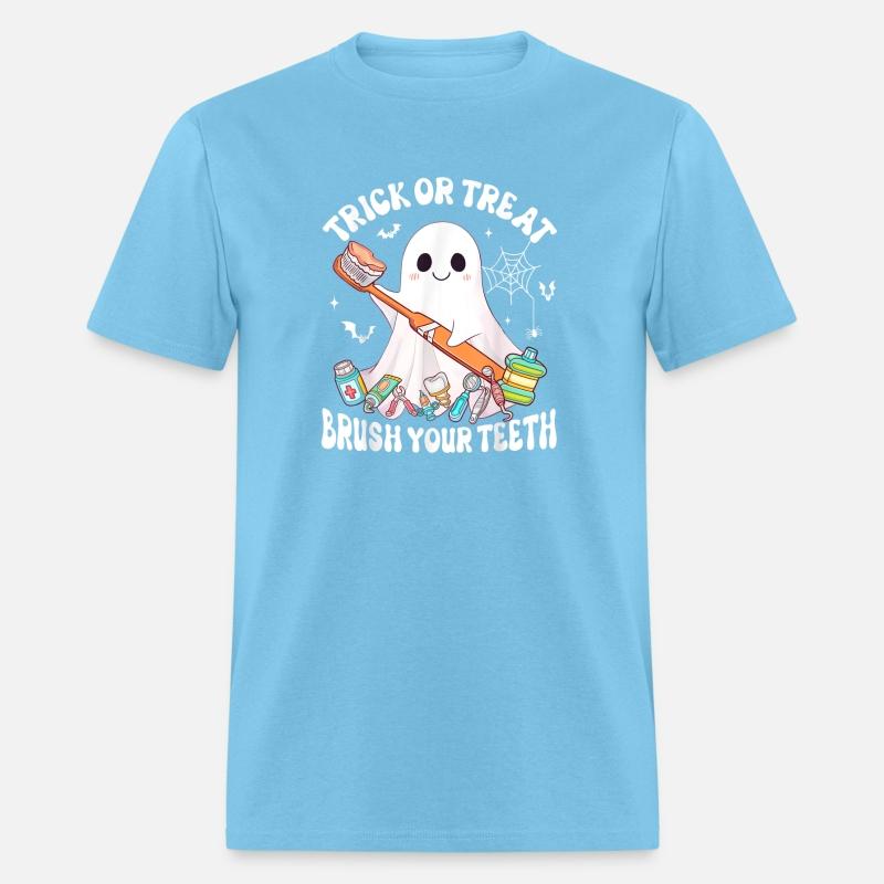 Groovy Halloween Trick Or Treat Brush Your Teeth D