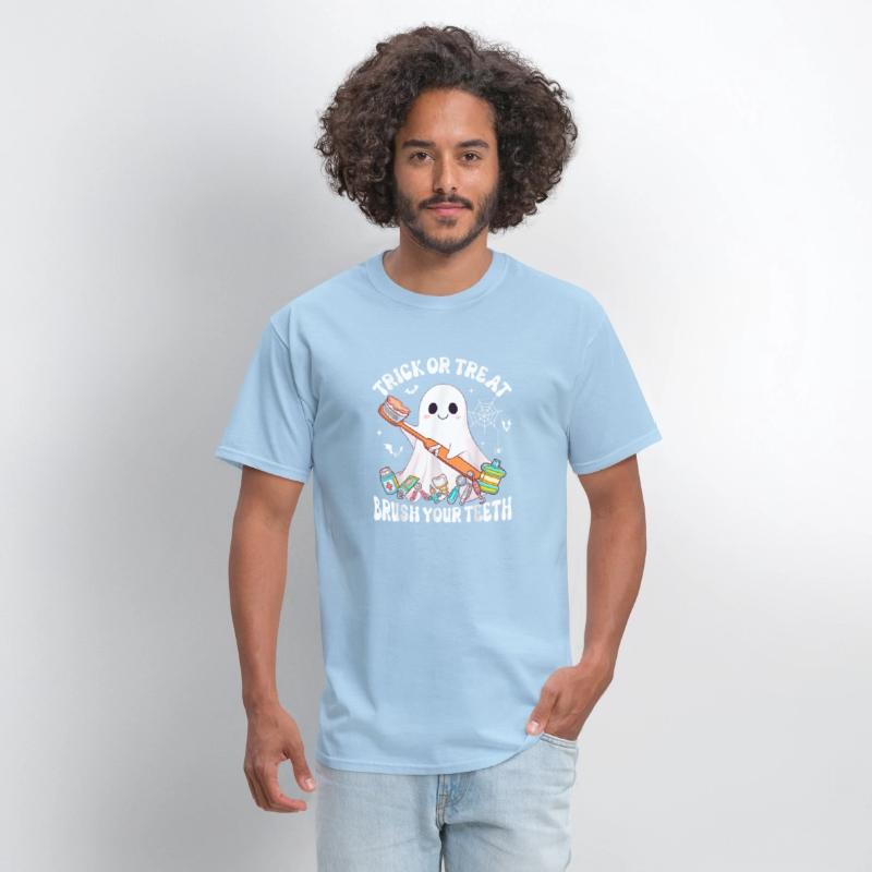 Groovy Halloween Trick Or Treat Brush Your Teeth D
