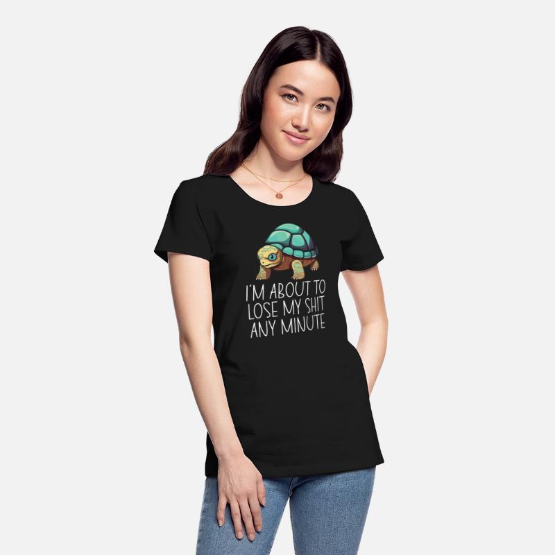 Grumpy Turtle Irritated Turtle Lover Tortoise Sea