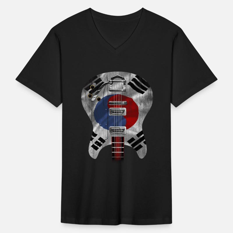 Guitar Body Flag Korea