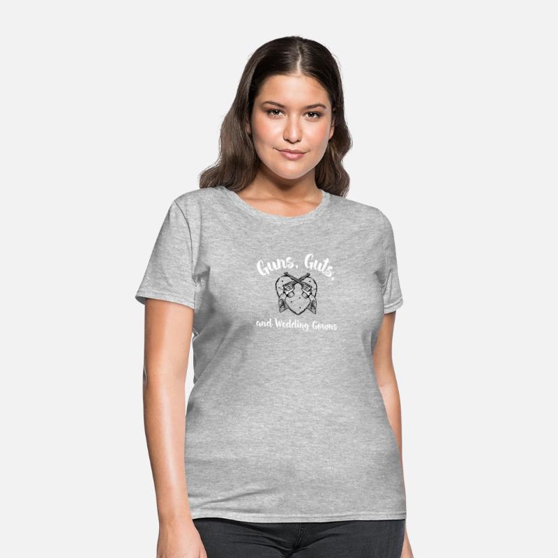 Guns Guts and Wedding Gowns T-Shirt