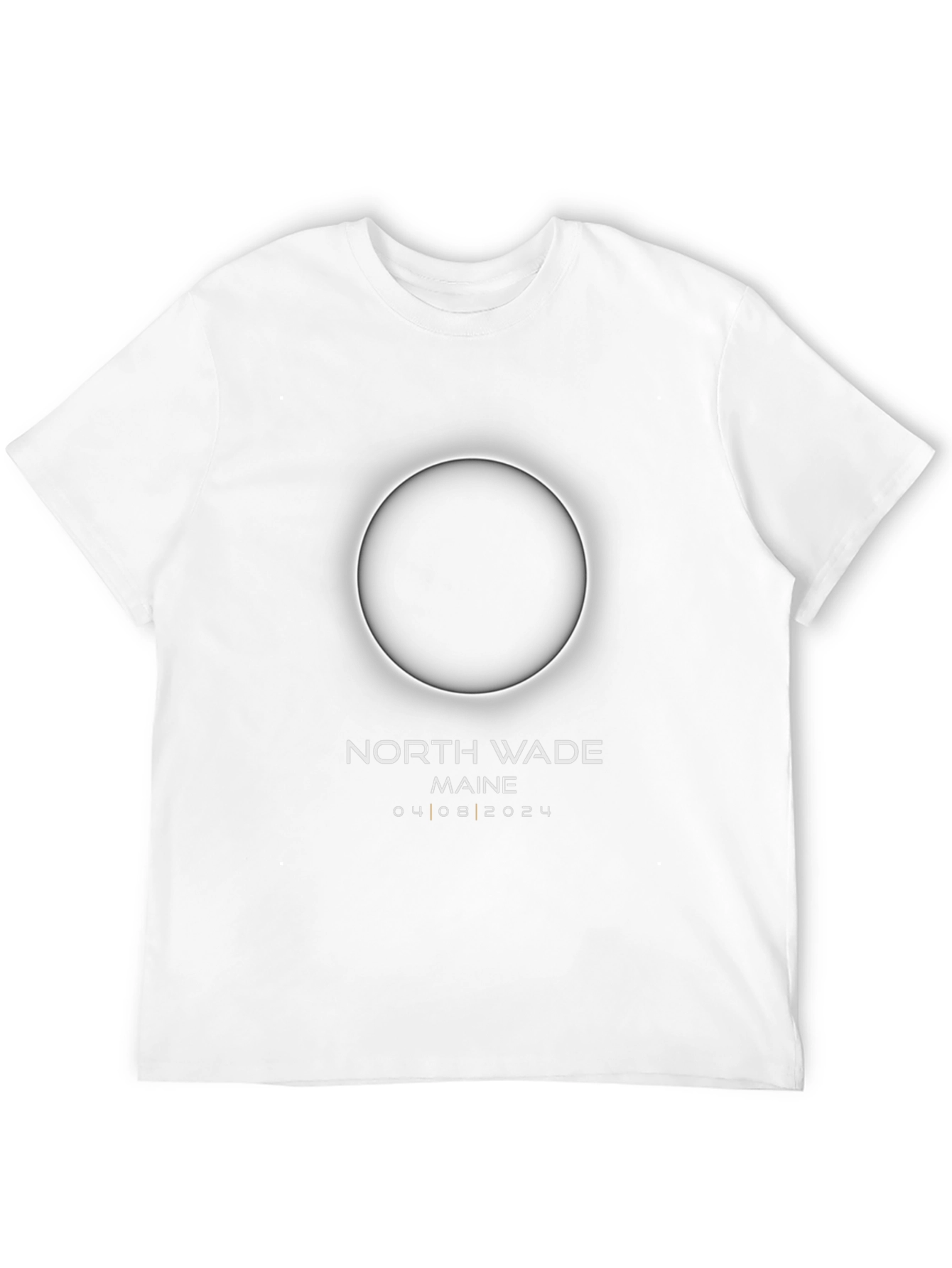 North Wade Maine Eclipse April 8 2024 T-Shirt