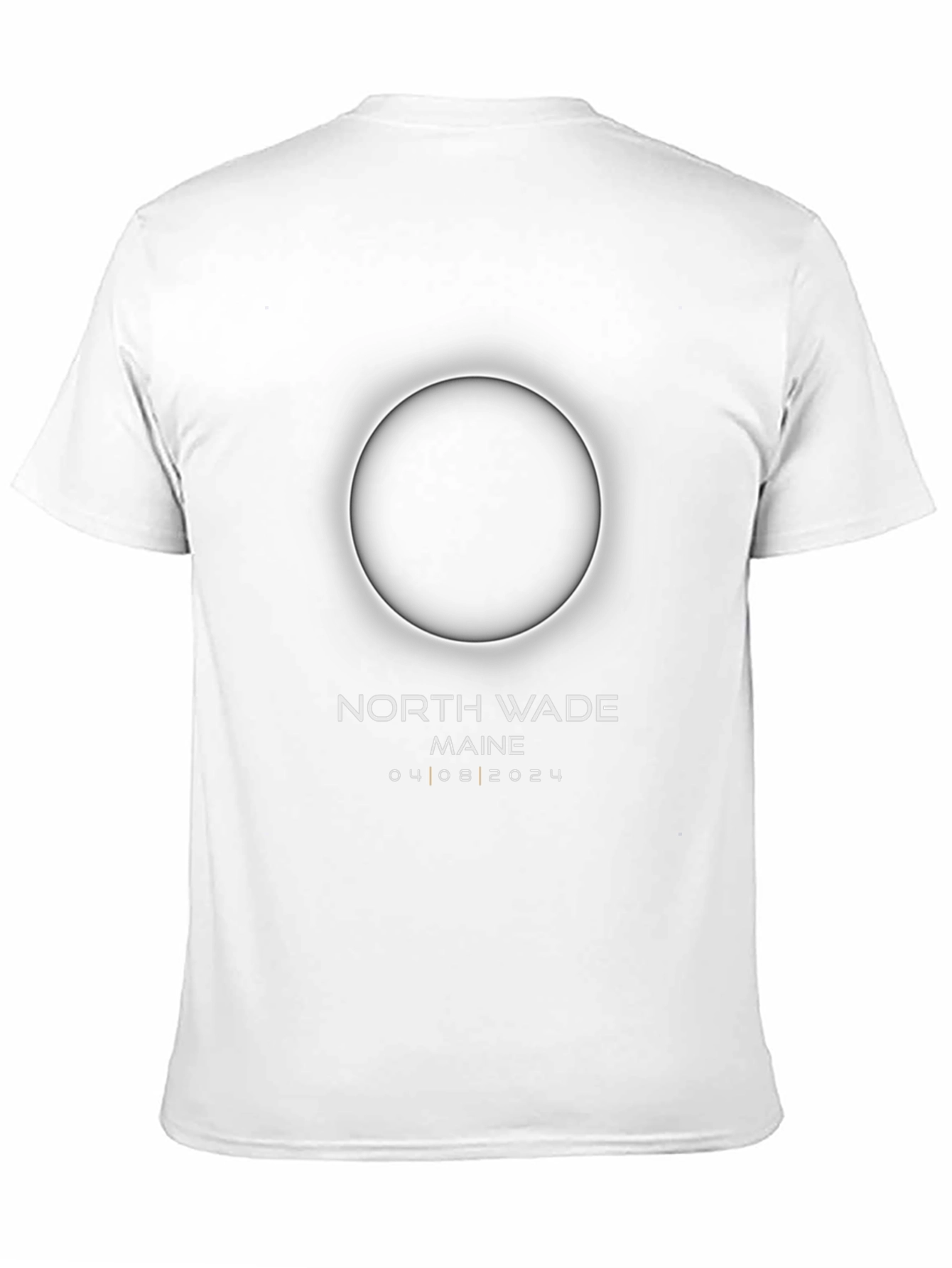 North Wade Maine Eclipse April 8 2024 T-Shirt