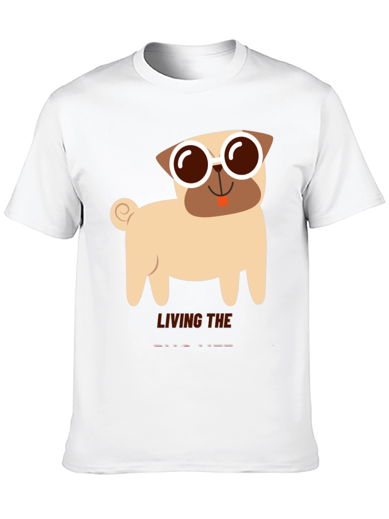 Living the Pug Life T-Shirt