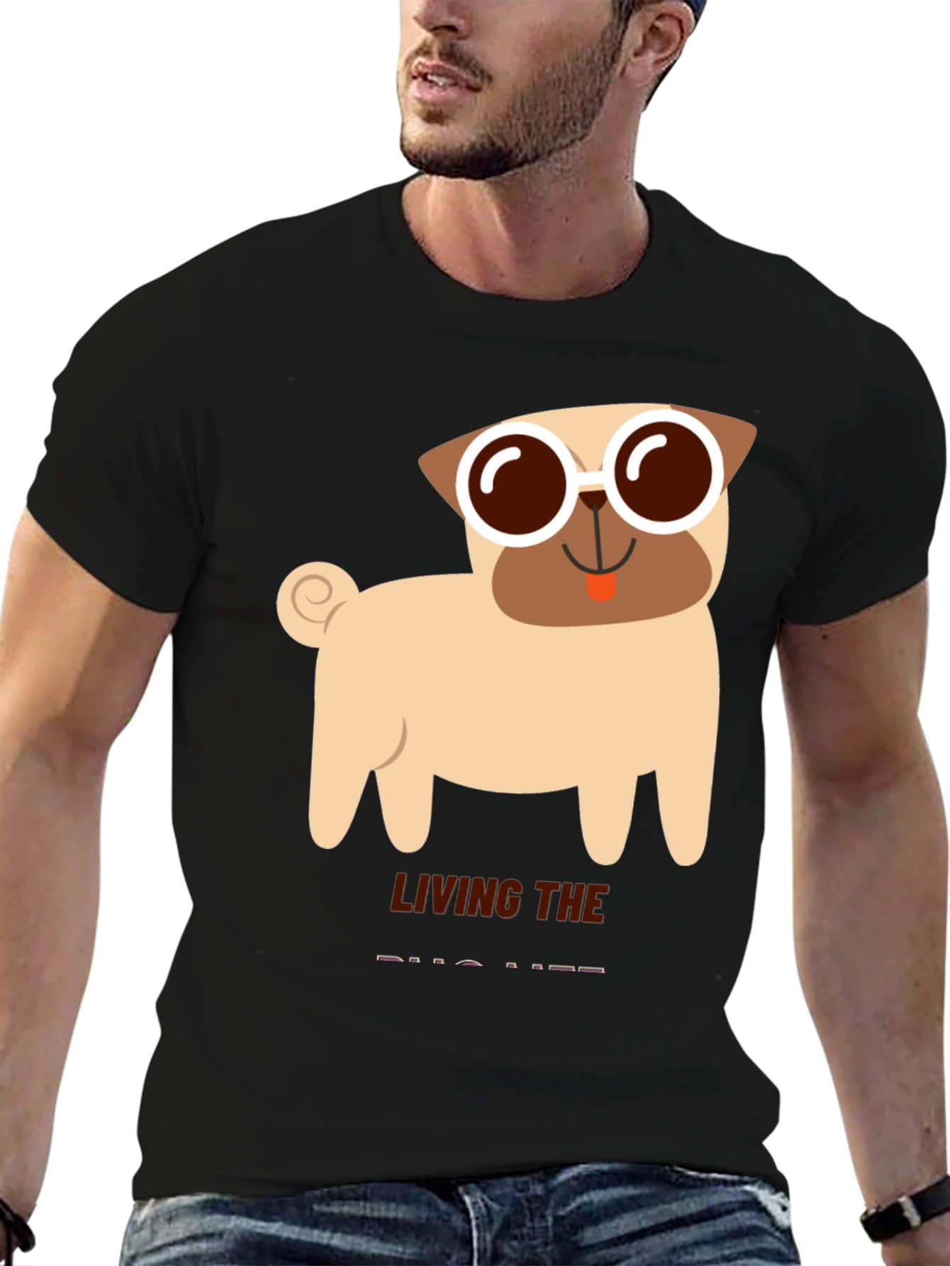 Living the Pug Life T-Shirt