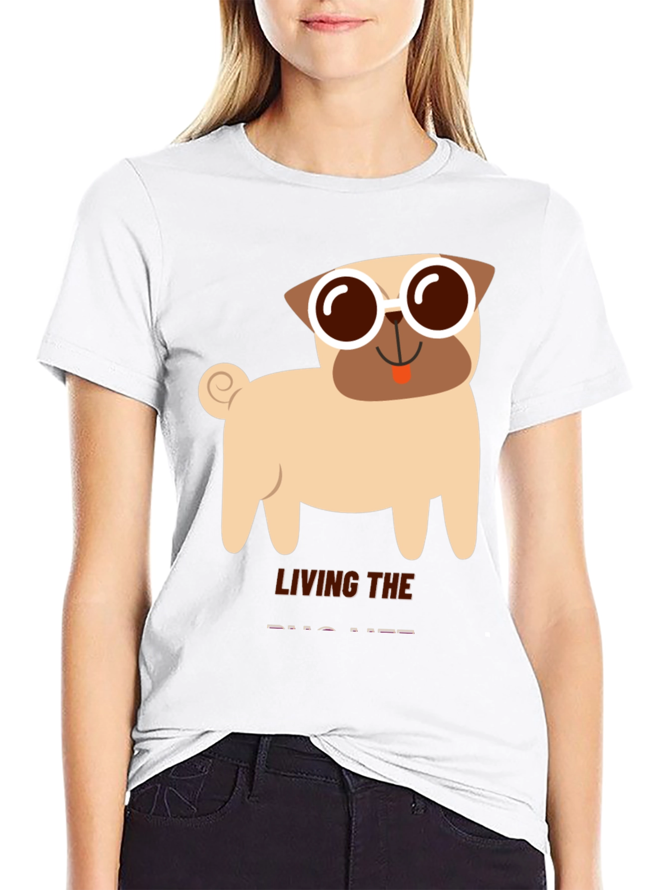 Living the Pug Life T-Shirt
