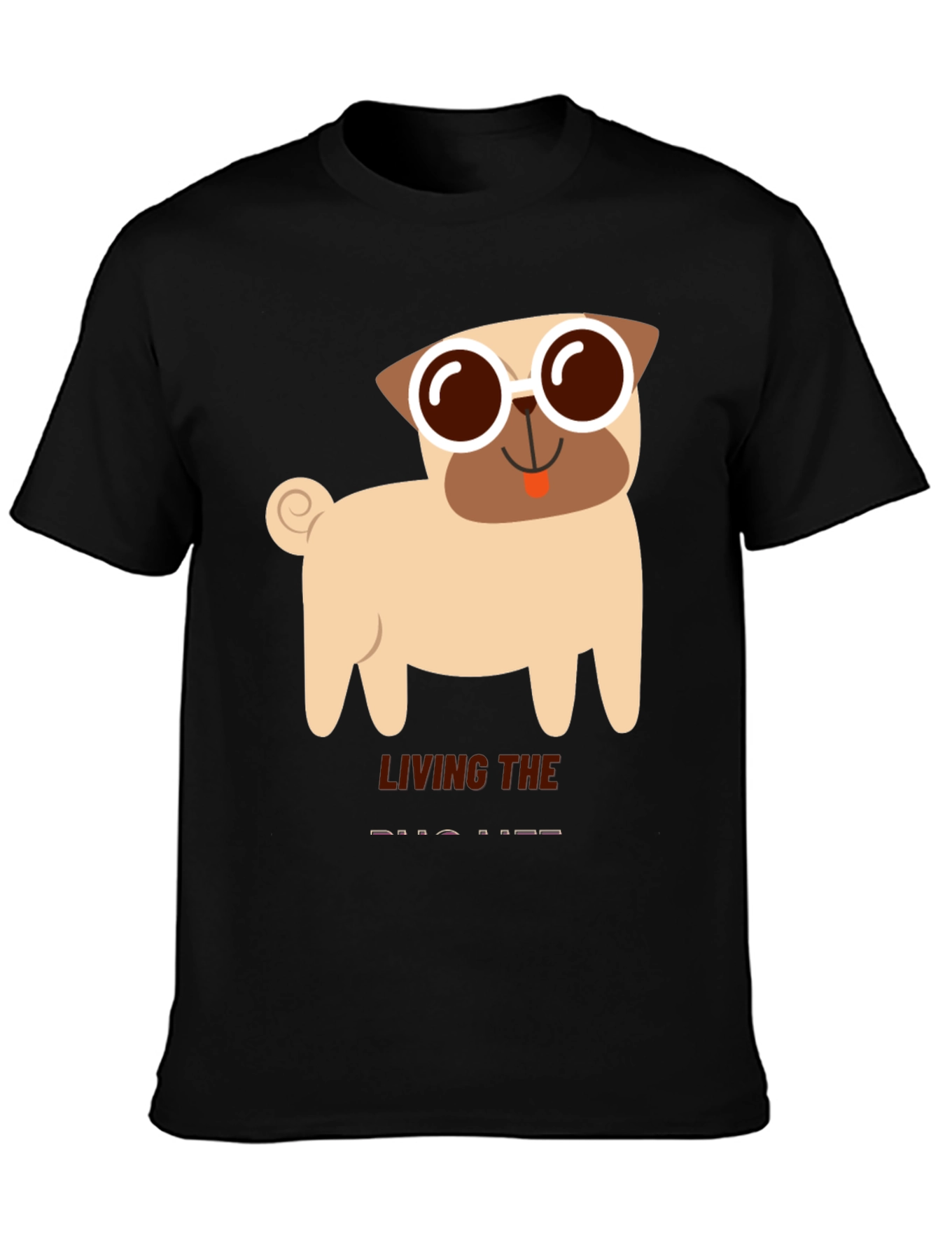Living the Pug Life T-Shirt