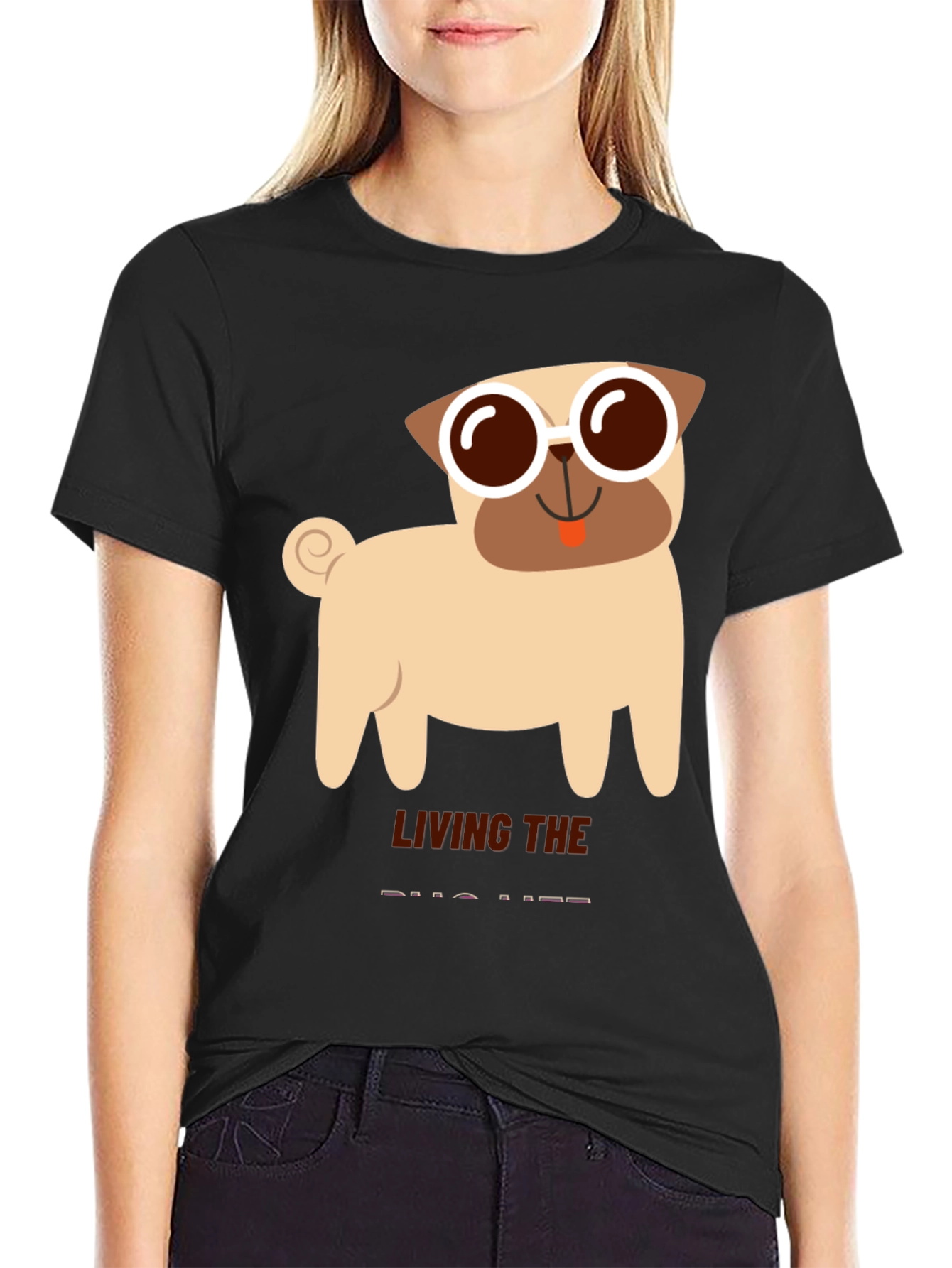 Living the Pug Life T-Shirt