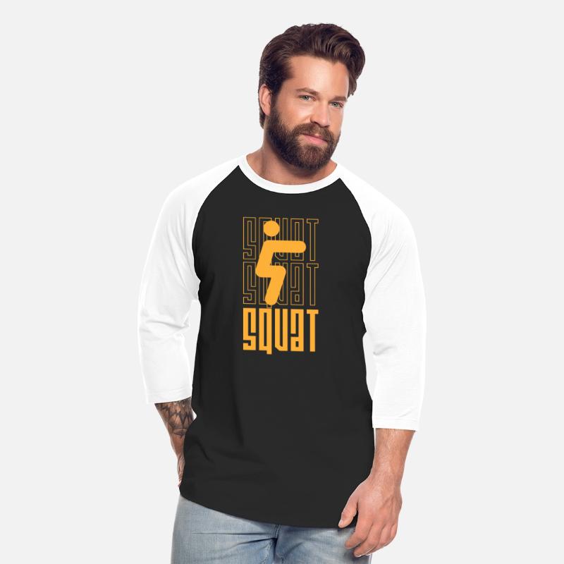 Gym squat cartoon design