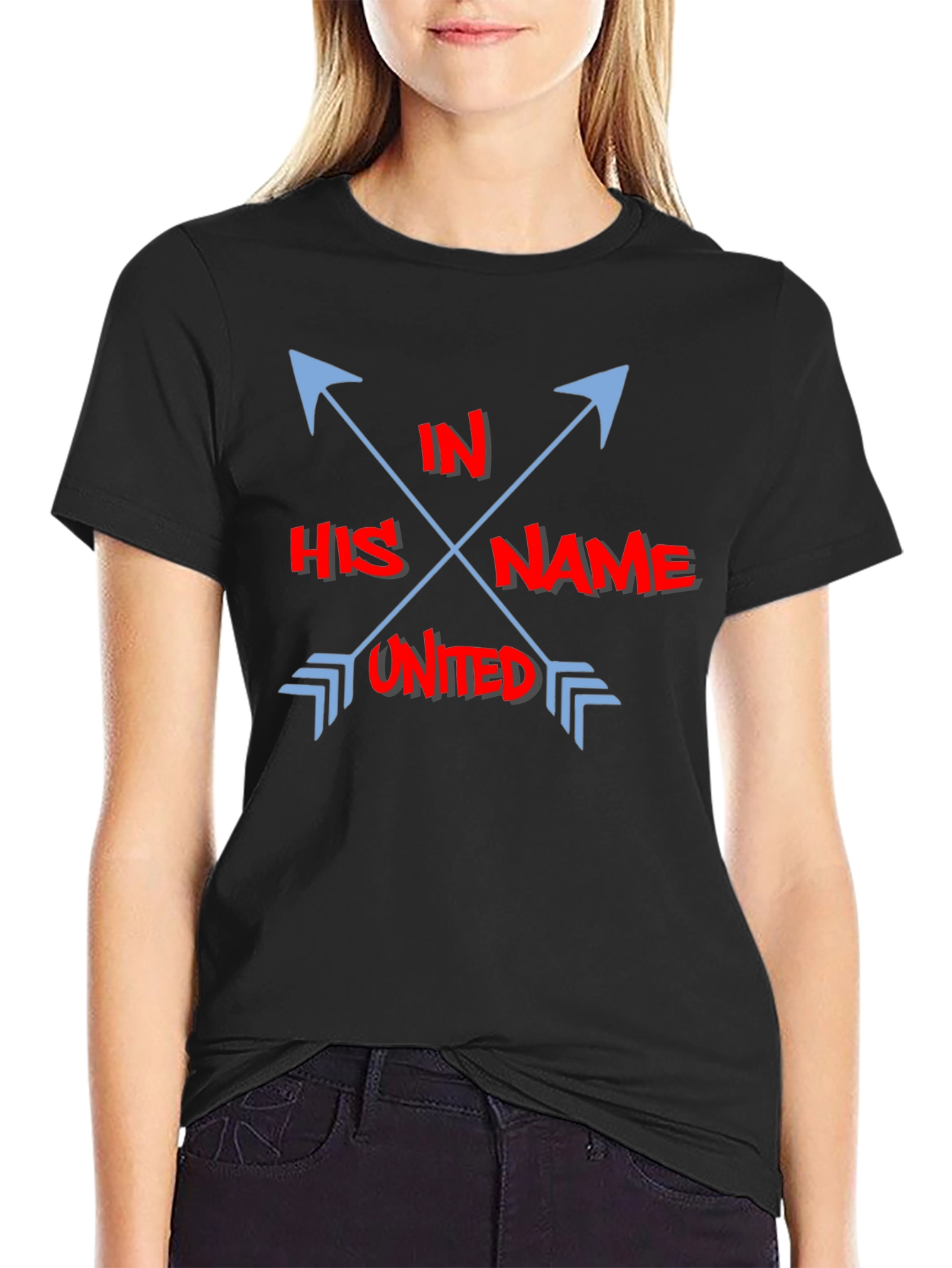 In His Name United Arrow T-Shirt