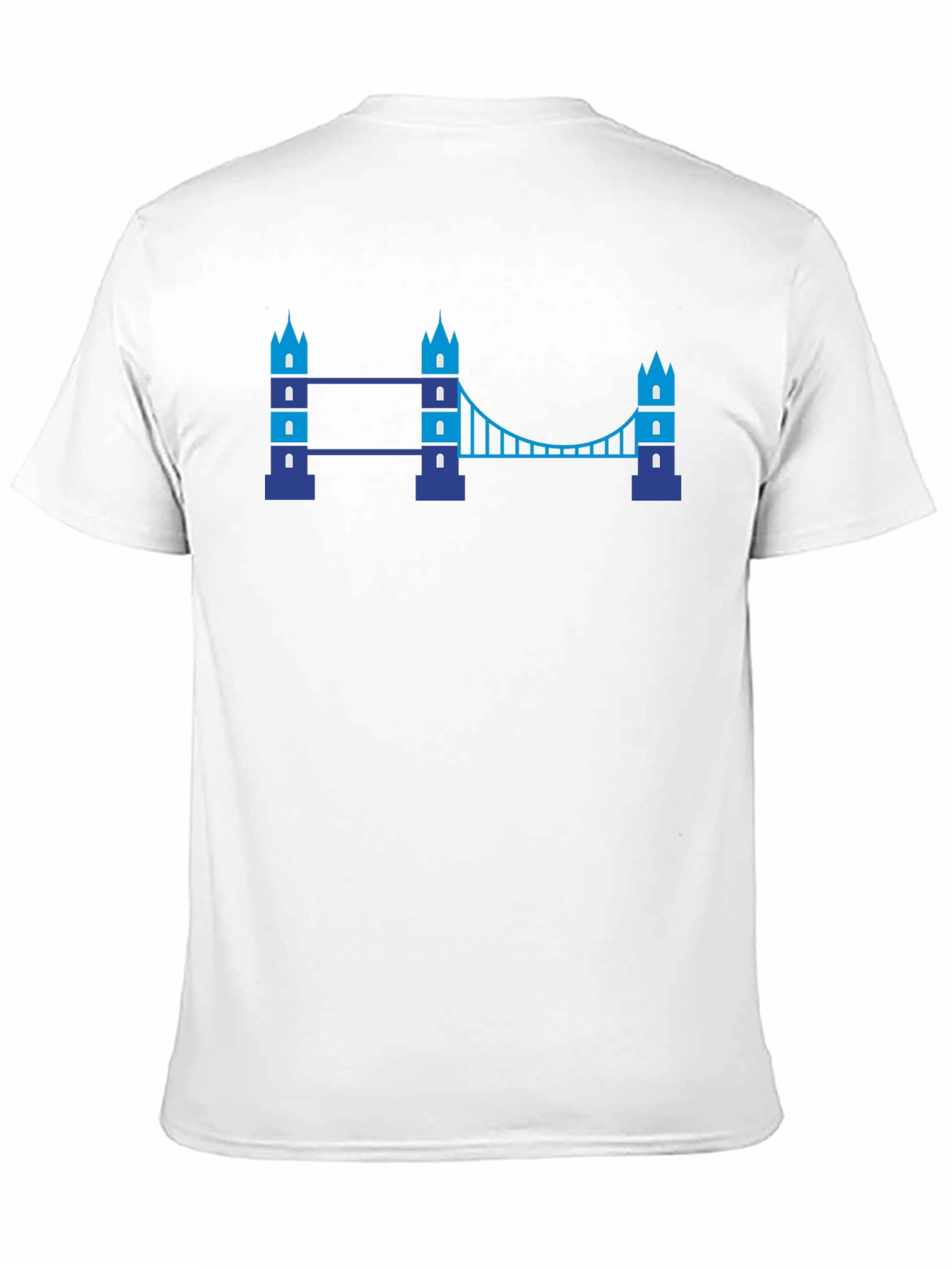 London Bridge Graphic Tee - Trendy Black T-Shirt