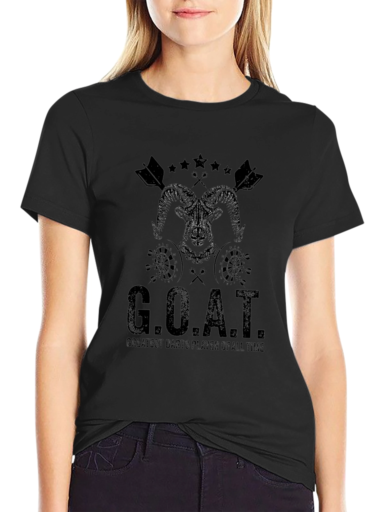 GOAT Darts Player T-Shirt - Greatest Of All Time
